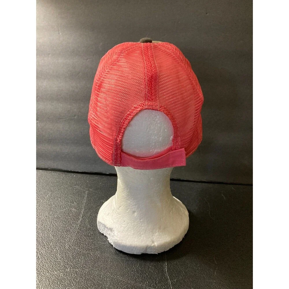 Women's Ford Camo Pink Glitter Mesh Hat Cap OSFM Infinity Apparel